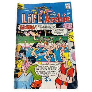 Archie Series Life With Archie #114 Oct. 1971 Comic Pool Party Bagged Boarded